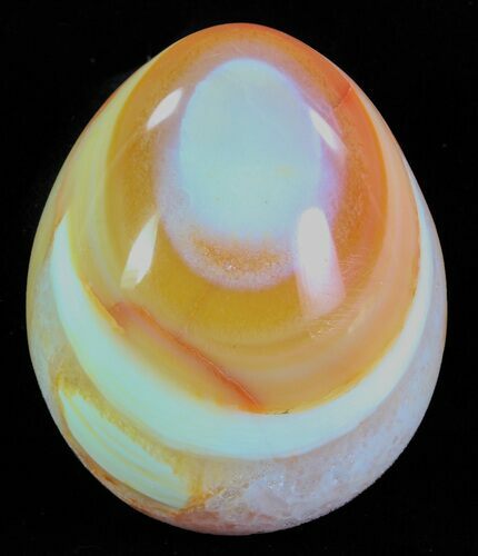 Colorful Carnelian Agate Egg #63074